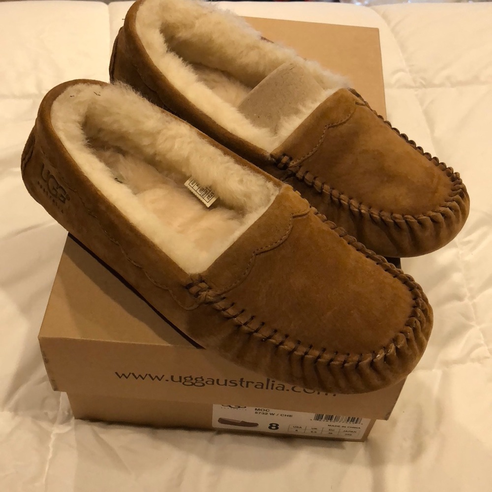 UGG Scalloped Edge Moccasins